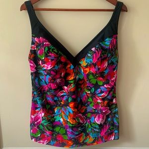 Pour Moi? Wirefree tankini top